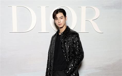 cha eun woo dior ambassador